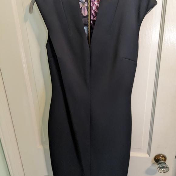 Ted Baker Chayad Neoprene Suit Dress Size 2 US 6 - Picture 5 of 6